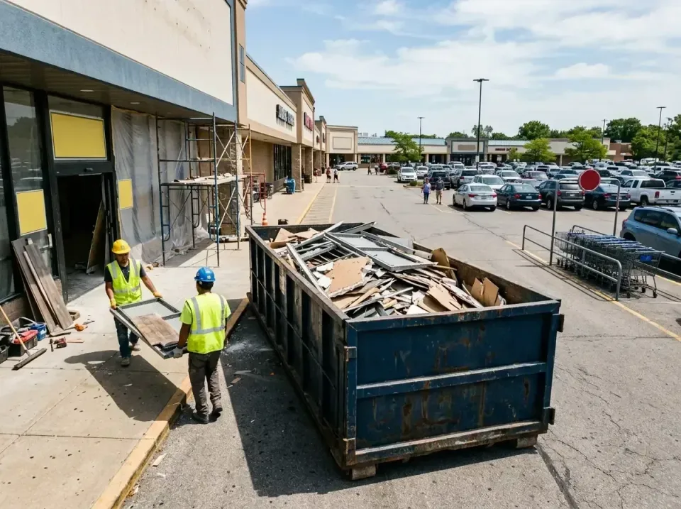 retail-store-renovation-debris-003 — frequently asked questions, Roll-off Dumpster Rentals in Forty Fort, PA